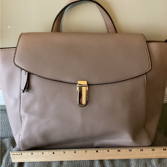 Alfani Handbags - taupe vegan back pack